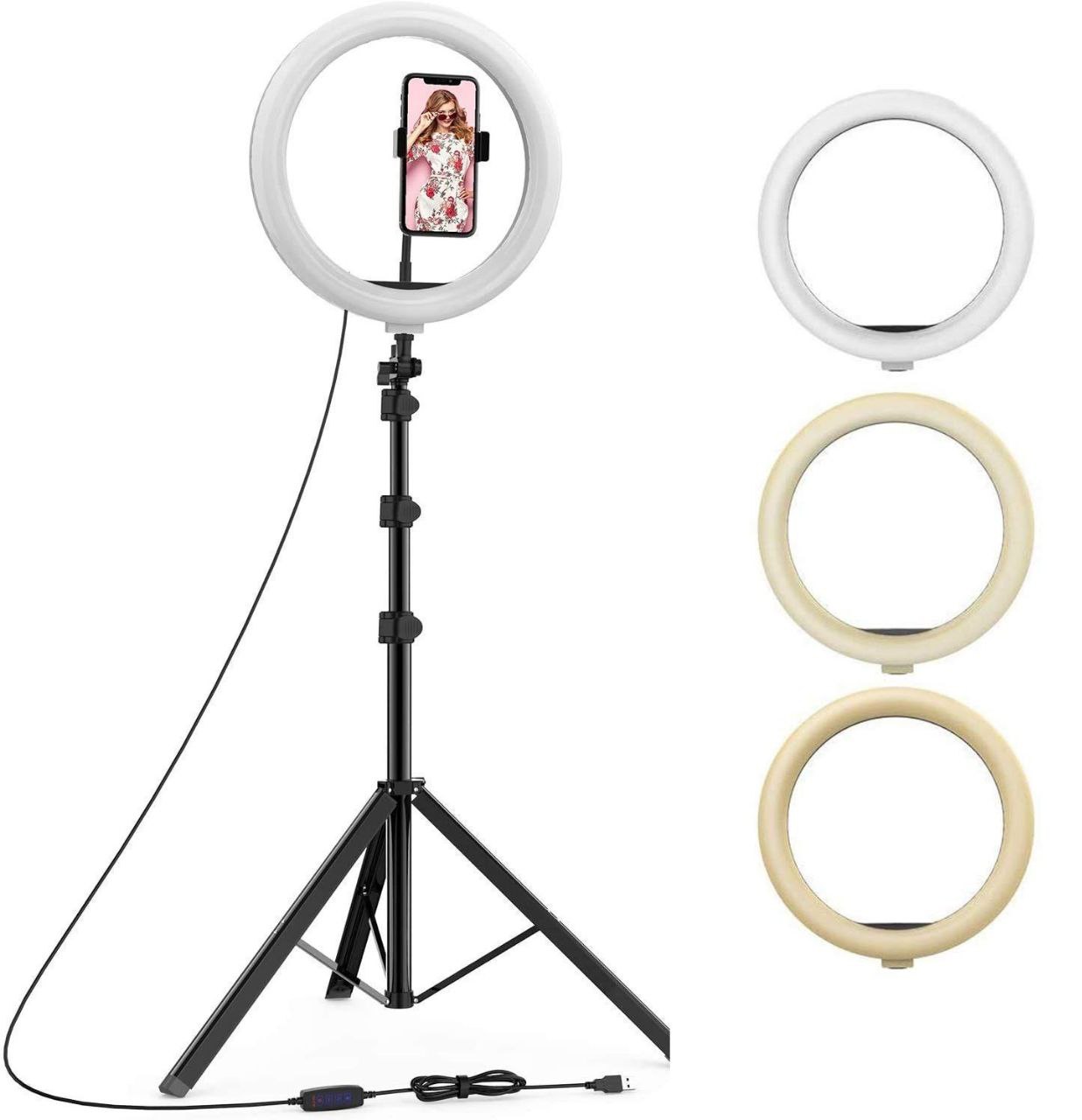 LED Ring Light for Camera/phone Tripod